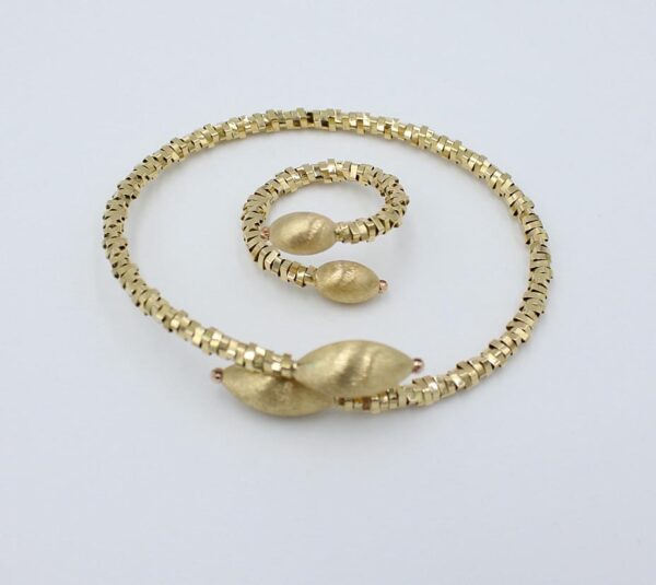 18 karat flex bangle bracelet
