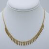 18 karat solid gold charm necklace