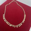 18k diamond charms necklace