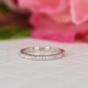 full eternity band moissanite