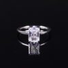 cushion solitaire ring