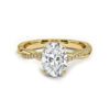 twisted vine engagement ring