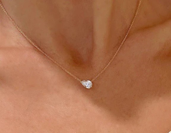 1-Carat-Sideways-Pear-Lab-Diamond-Pendant-Necklace-0