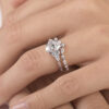 2 carat oval diamond ring