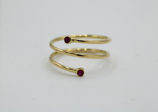 18K-Solid-Gold-Spiral-Coil-Ring