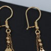 18K-Solid-Gold-Tassel-Drop-Earrings