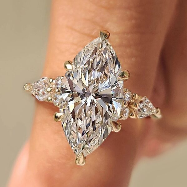 Marquise-Lab-Diamond-Engagement-Ring-with-Kite-Side-Stones-0