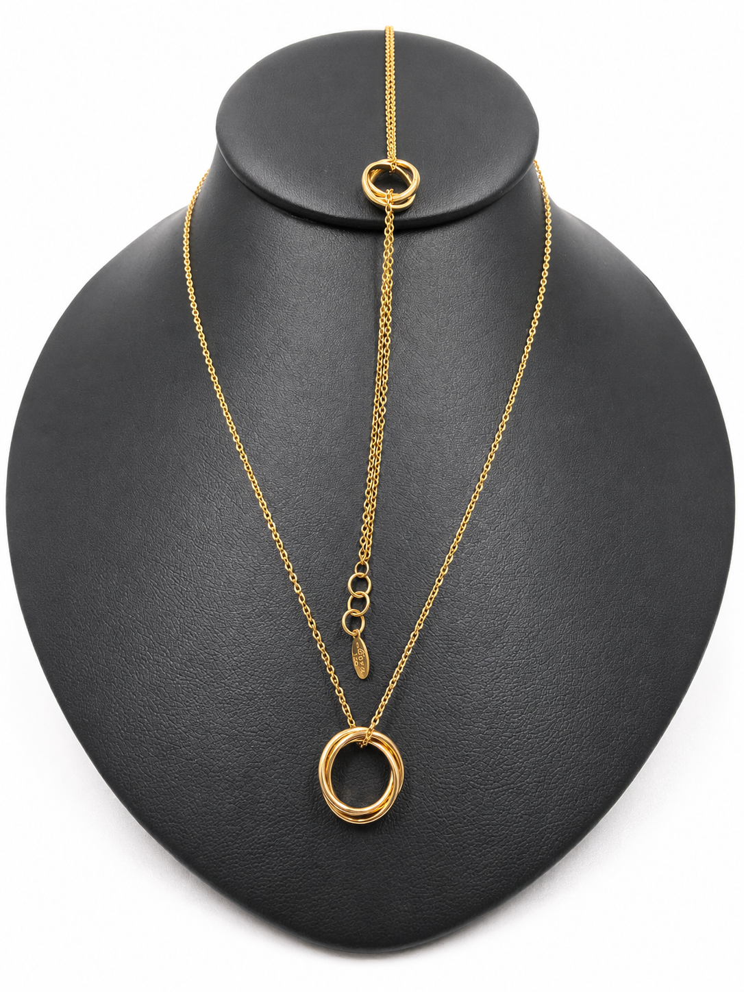 cartier-bracelet-and-necklace-01 18k trinity bracelet and necklace