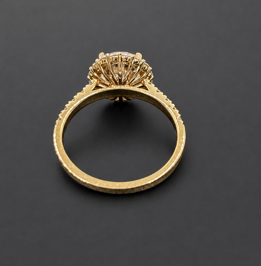 round-halo-engagement-ring-with-pavé-band-05