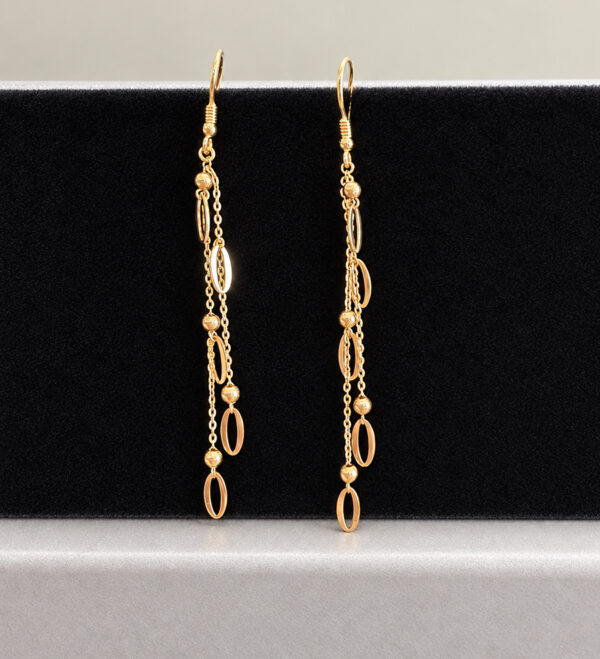 18-karat-gold-chain-earrings-0