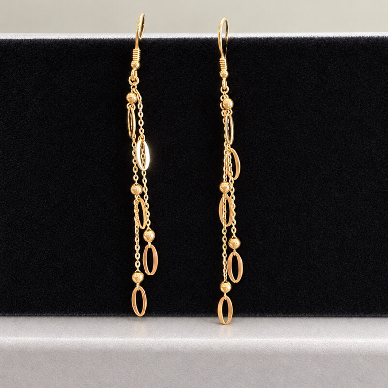 18-karat-gold-chain-earrings-0