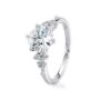 cluster-diamond-engagement-ring