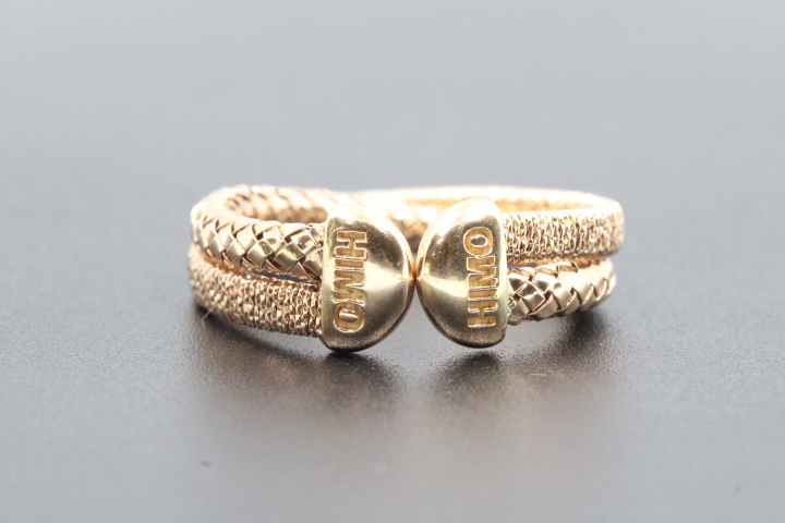 HIMO 18K Yellow Gold Adjustable Ring – 6.26g | Size 7–8